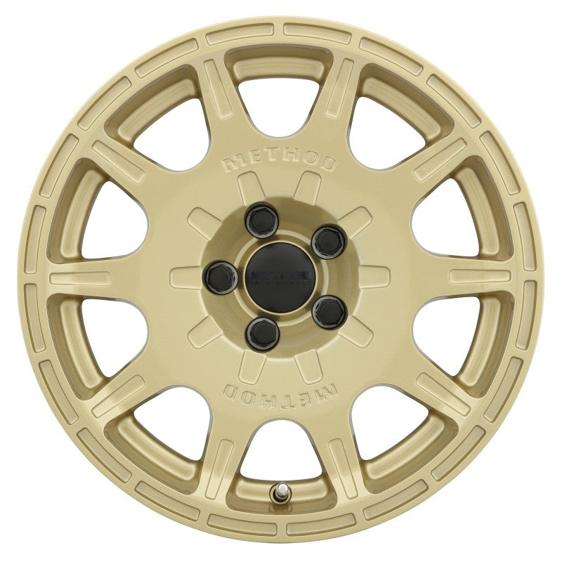 Method MR502 VT-SPEC 2 15x7 +15mm Offset 5x100 56.1mm CB Gold Wheel - DTX Performance