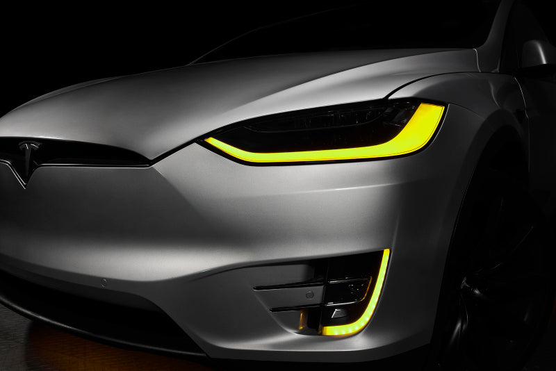 ORACLE Lighting 16-21 Tesla Model X Dynamic ColorSHIFT Headlight & Fog Light DRL Upgrade Kit - DTX Performance