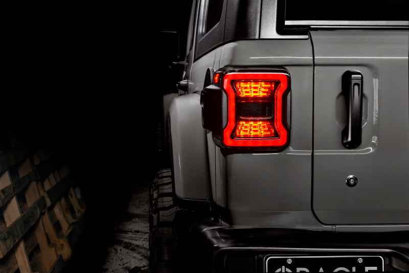 Oracle Jeep Wrangler JL Black Series LED Tail Lights - DTX Performance