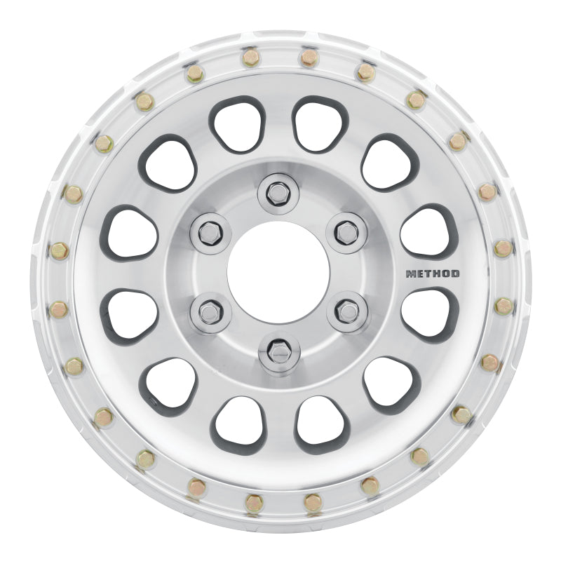 Method MR103 Beadlock 17x9 -12mm Offset 6x6.5 108mm CB Raw Machined w/BH-H24125 Wheel - DTX Performance