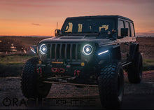 Load image into Gallery viewer, Oracle Jeep JL/Gladiator JT Oculus Switchback Bi-LED Projector Headlights - Amber/White Switchback - DTX Performance