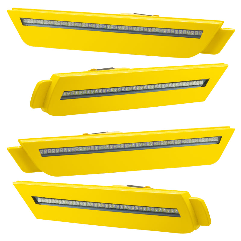 Oracle 10-15 Chevrolet Camaro Concept Sidemarker Set - Clear - Rally Yellow (GCO) - DTX Performance