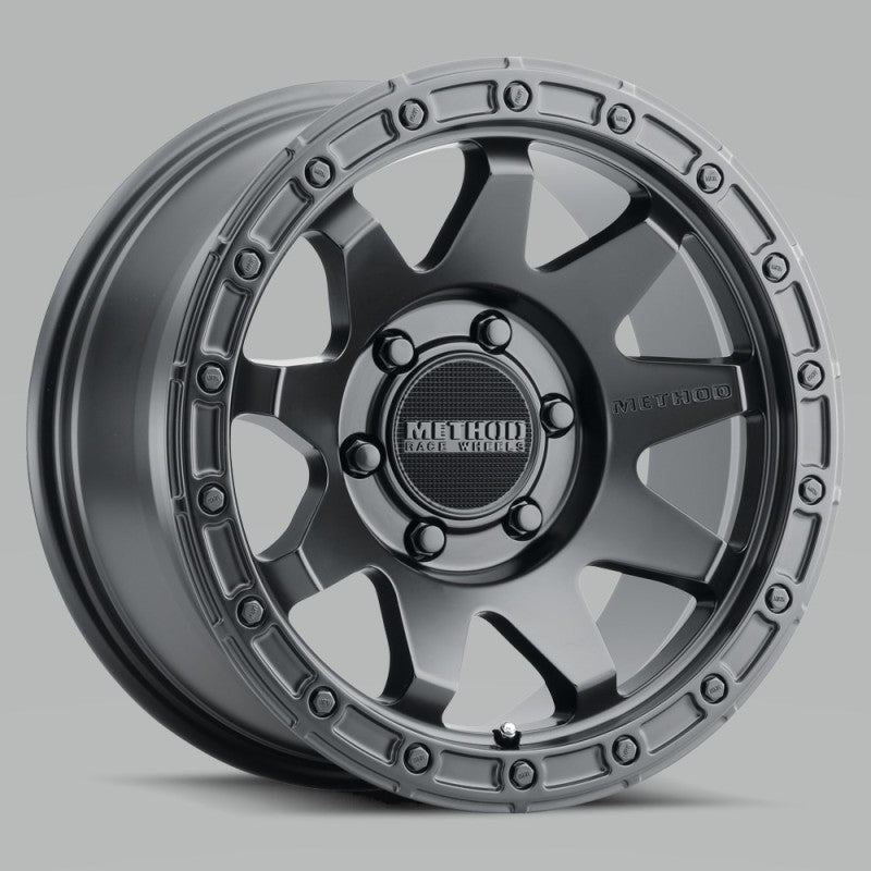 Method MR317 17x8.5 0mm Offset 6x135 87mm CB Matte Black Wheel - DTX Performance