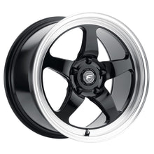 Load image into Gallery viewer, Forgestar D5 Drag 17x10 / 5x114.3 BP / ET50 / 7.5in BS Gloss Black Wheel - DTX Performance