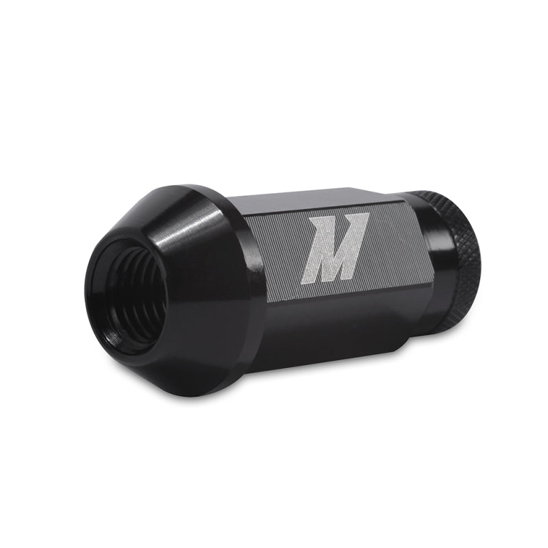 Mishimoto Aluminum Locking Lug Nuts M12x1.5 20pc Set Black - DTX Performance