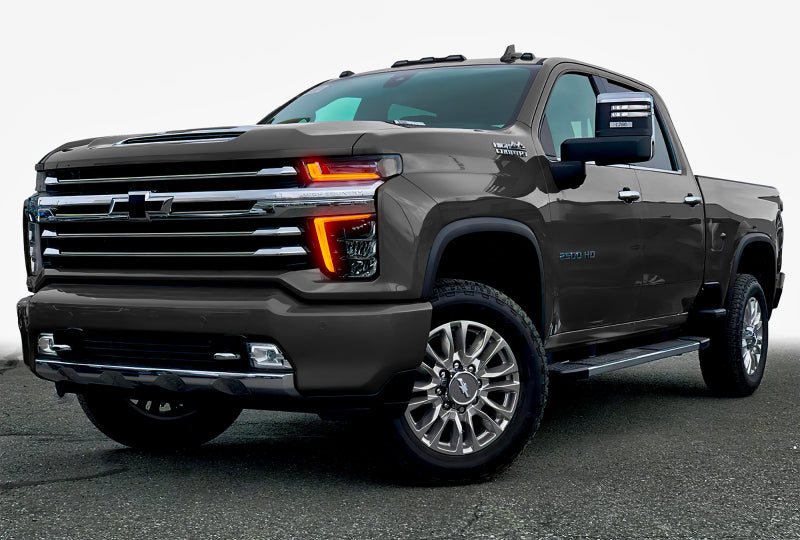 Oracle 20-21 Chevy Silverado 2500 RGB+W Headlight DRL Upgrade Kit - ColorSHIFT w/ Simple Controller - DTX Performance