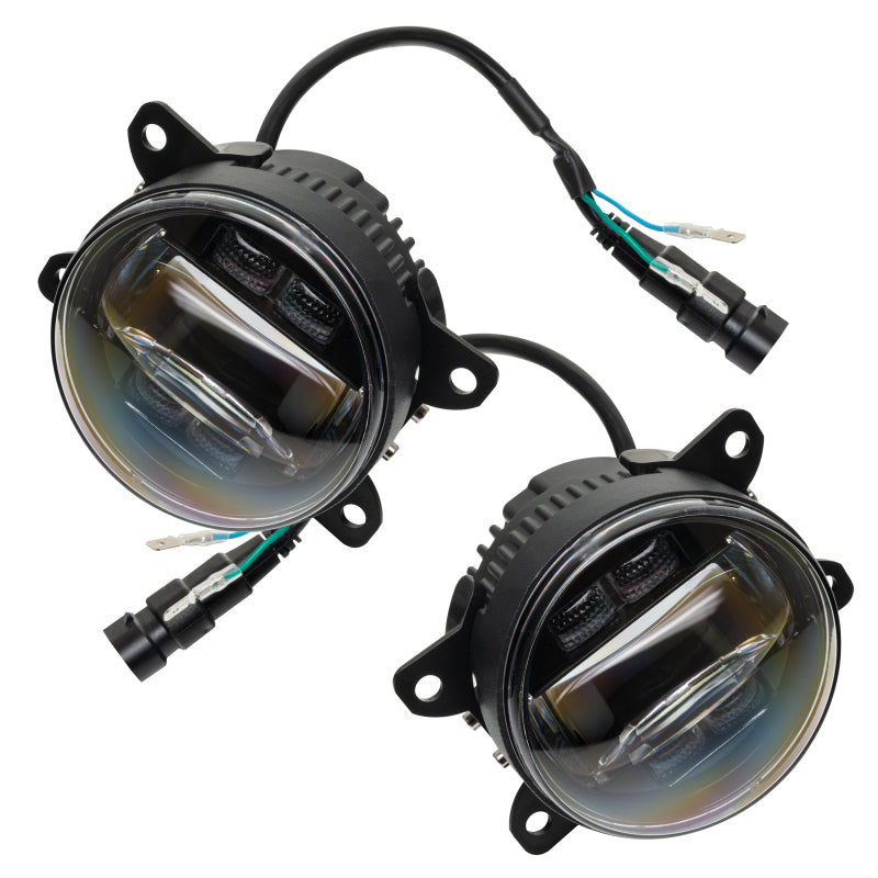 Oracle 4in High Performance LED Fog Light (Pair) - 6000K - DTX Performance