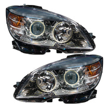 Load image into Gallery viewer, Oracle 08-11 Mercedes Benz C-Class Pre-Assembled Headlights Chrome Housing ColorSHIFT w/o Controller - DTX Performance