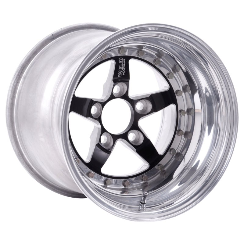 Weld Weldstar 15x7 / 5x4.5 BP / 4.5in. BS Black Wheel - Non-Beadlock - DTX Performance