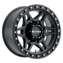 Load image into Gallery viewer, Method MR312 17x8.5 0mm Offset 8x170 130.81mm CB Matte Black Wheel - DTX Performance