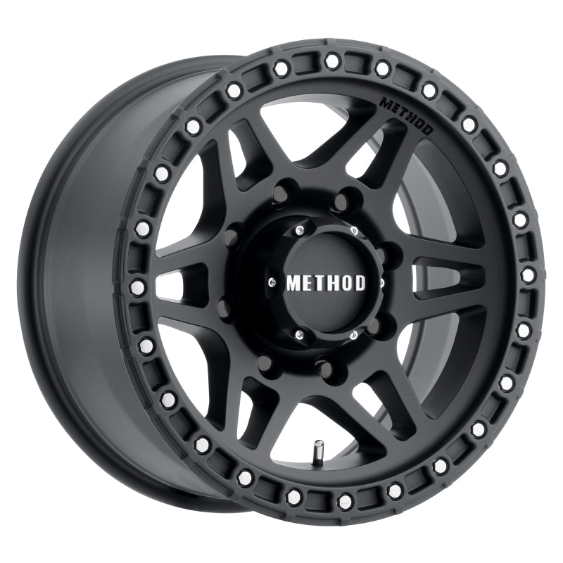 Method MR312 18x9 +18mm Offset 8x6.5 130.81mm CB Matte Black Wheel - DTX Performance