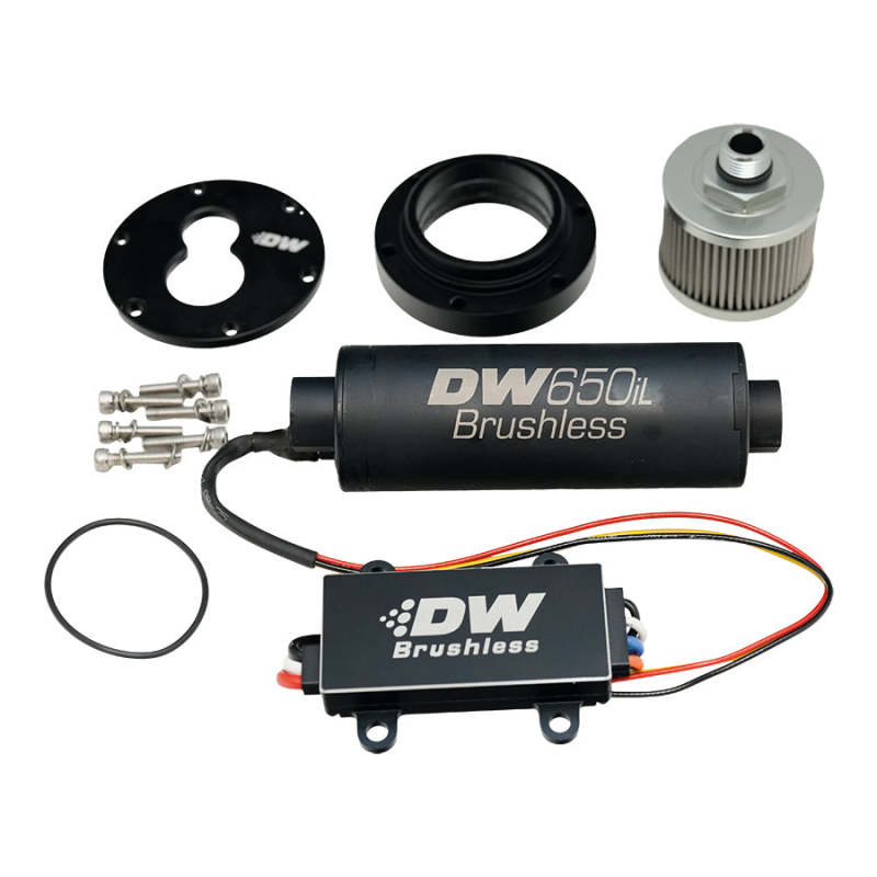 DeatschWerks 3.5L Module Surge Tank In-Tank Pump Adapter w/ DW650iL Brushless/Controller 440lph Pump - DTX Performance