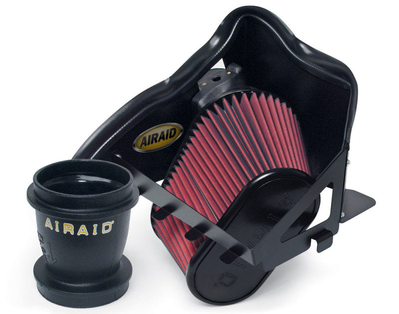 Airaid 04-07 Dodge Cummins 5.9L DSL 600 Series CAD Intake System w/o Tube (Oiled / Red Media) - DTX Performance