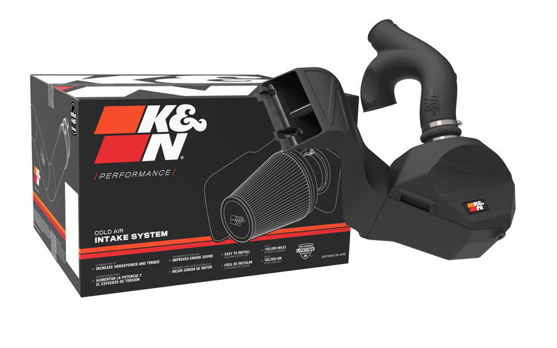 K&N 2021+ Ford F150 V6-3.5L/2.7L F/I Aircharger Performance Intake - DTX Performance