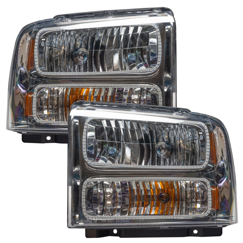 Oracle 05 Ford Excursion SMD HL - Chrome - White - DTX Performance