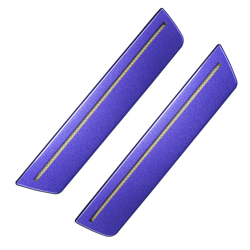 Oracle 11-14 Dodge Charger Concept Sidemarker Set (Rear Only) - Clear - Plum Crazy Pearl (FHGPHG) - DTX Performance