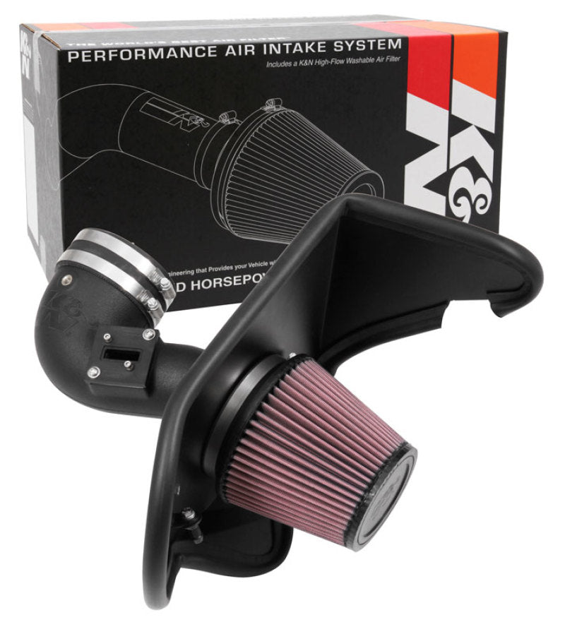 K&N 16-17 Chevrolet Camaro L4-2.0L F/I Turbo Aircharger Performance Intake - DTX Performance