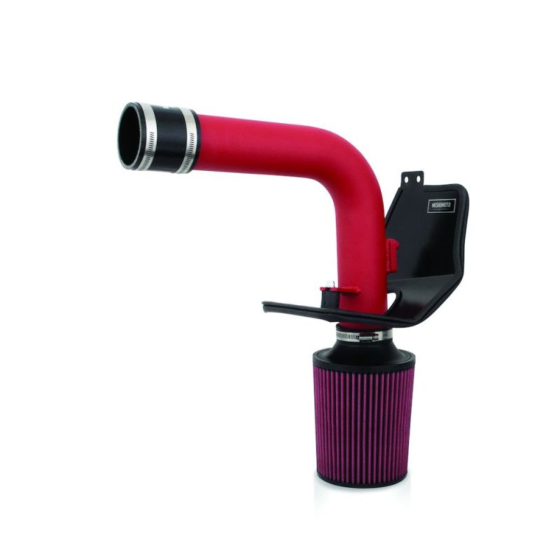 Mishimoto 08+ Subaru WRX/STi Performance Cold Air Intake Kit - Wrinkle Red - DTX Performance