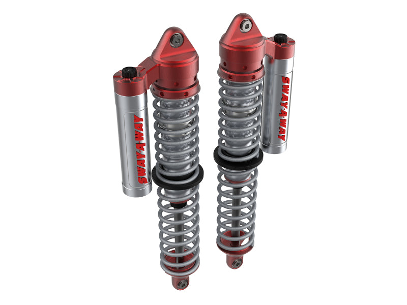 aFe 14-16 Polaris RZR 925/1000cc Sway-A-Way 2.5 Front Coilover Kit w/ PB Reservoirs and Comp Adj - DTX Performance