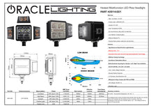 Load image into Gallery viewer, Oracle Lighting Multifunction LED Plow Headlight with Heated Lens 5700K - DTX Performance