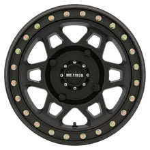 Load image into Gallery viewer, Method MR405 UTV Beadlock 15x7 / 4+3/13mm Offset / 4x136 / 106mm CB Matte Black Wheel - DTX Performance