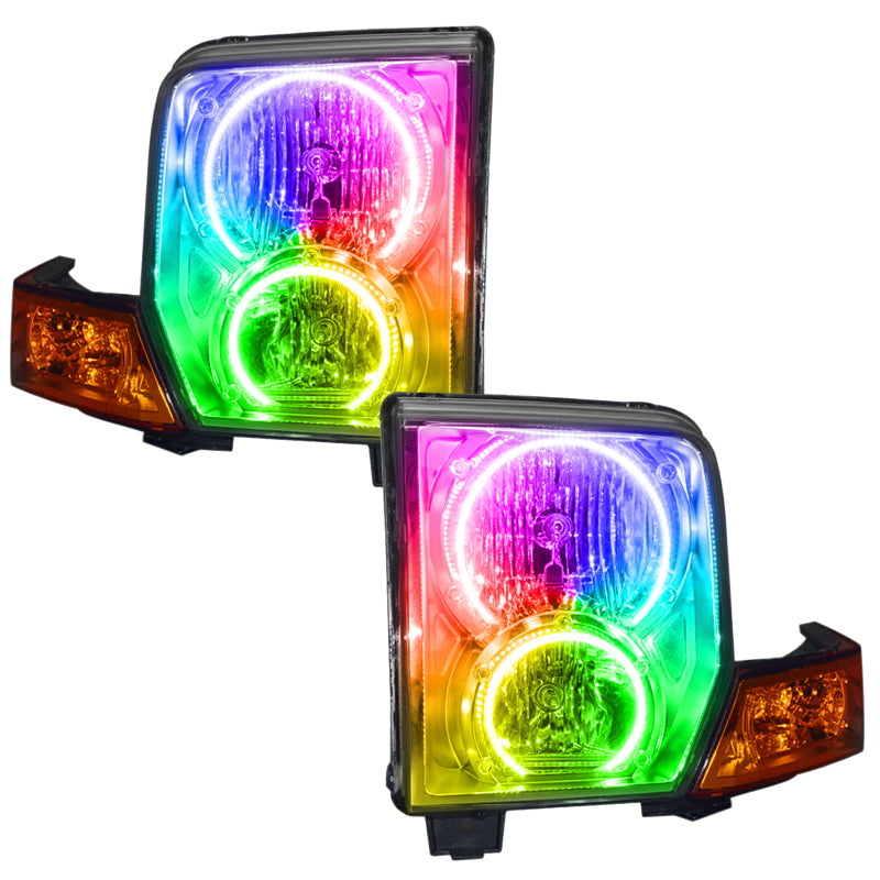 Oracle 06-10 Jeep Commander SMD HL - ColorSHIFT w/ Simple Controller - DTX Performance