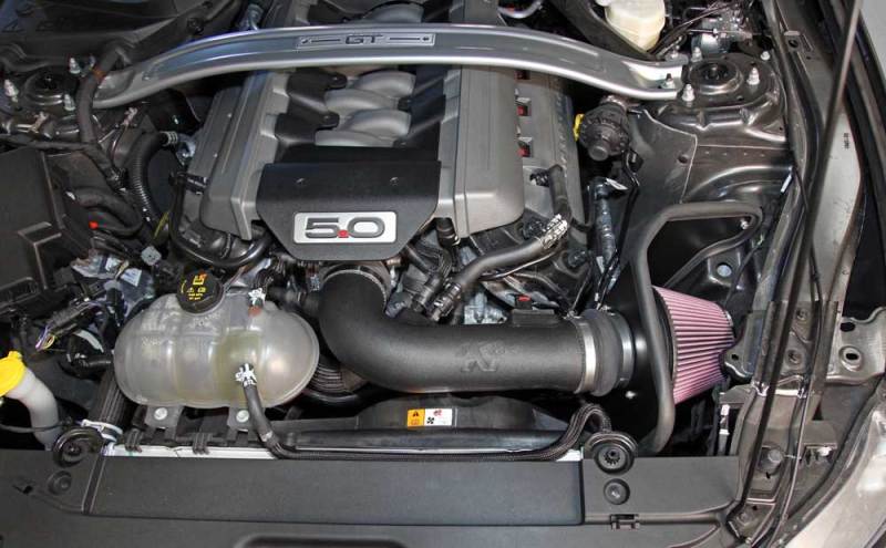 K&N 2015 Ford Mustang GT 5.0L V8 F/I Performance Intake Kit - DTX Performance