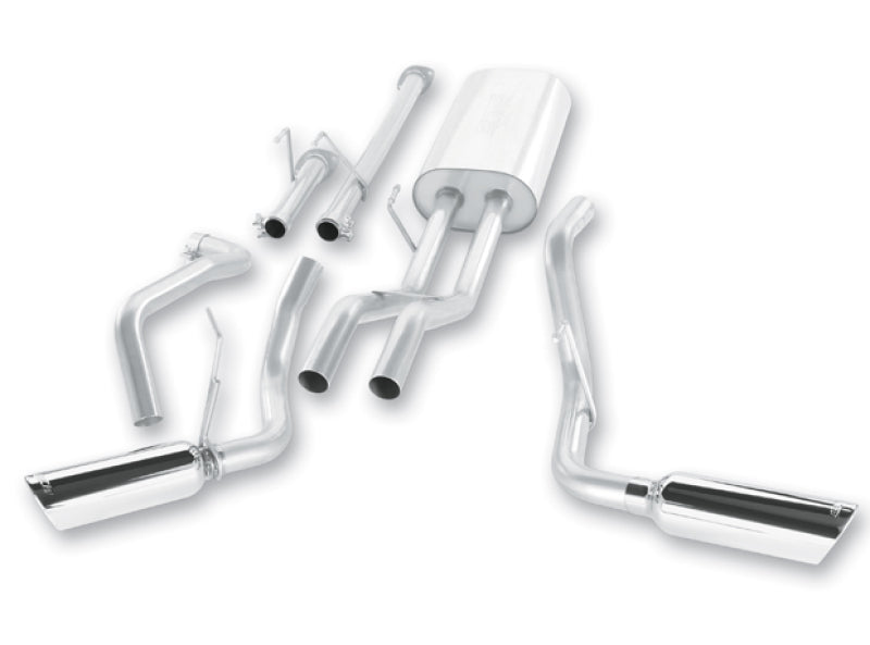 Borla 09-15 Toyota Tundra 4.6L / 5.7L V8 Crew Max / Double Cab SS Dual Split Catback Exhaust - DTX Performance