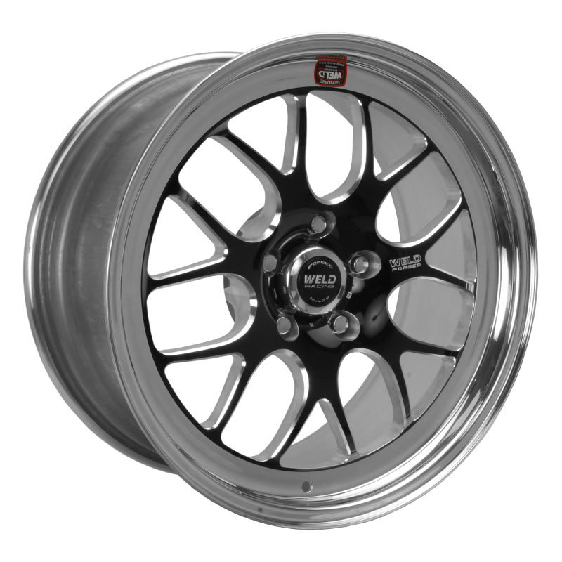 Weld S77 18x10 / 5x4.75 BP / 7.1in. BS Black Wheel (High Pad) - Non-Beadlock - DTX Performance