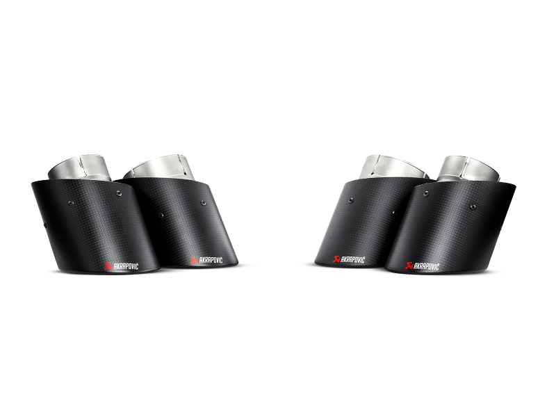 Akrapovic 13-17 Audi S6 Avant/Limousine (C7) Evolution Line Cat Back (Titanium) w/ Carbon Tips - DTX Performance