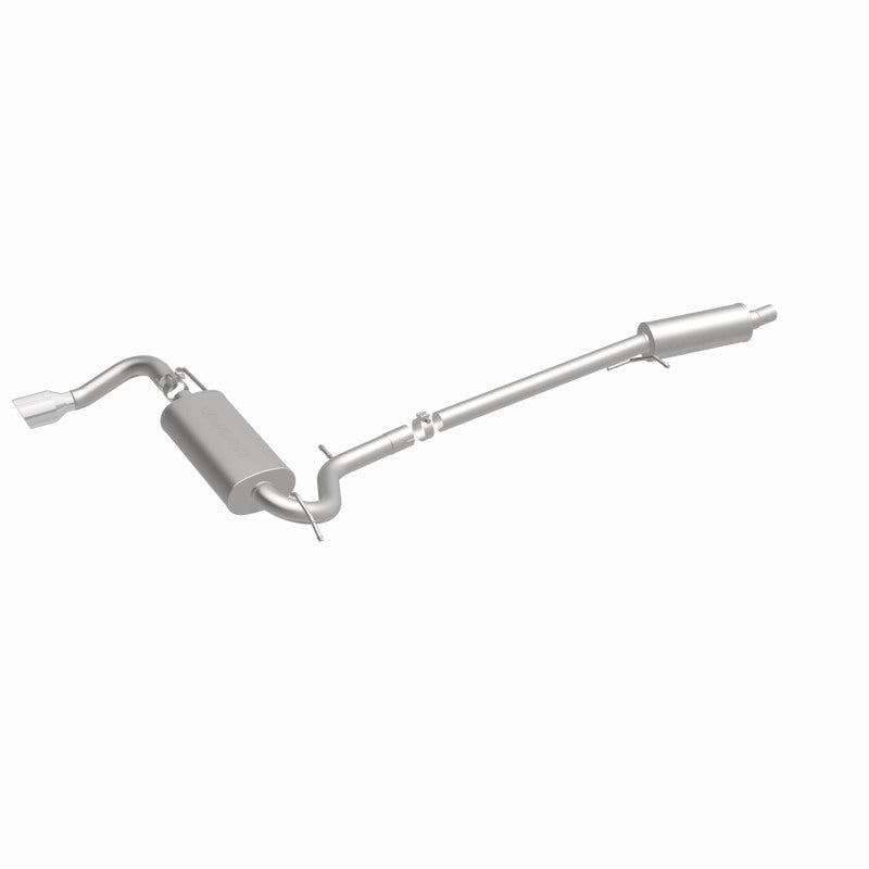 MagnaFlow 10-13 GMC Terrain L4 2.4L Single Straight D/S Rear Exit Stainless Cat Back Perf Exhaust - DTX Performance