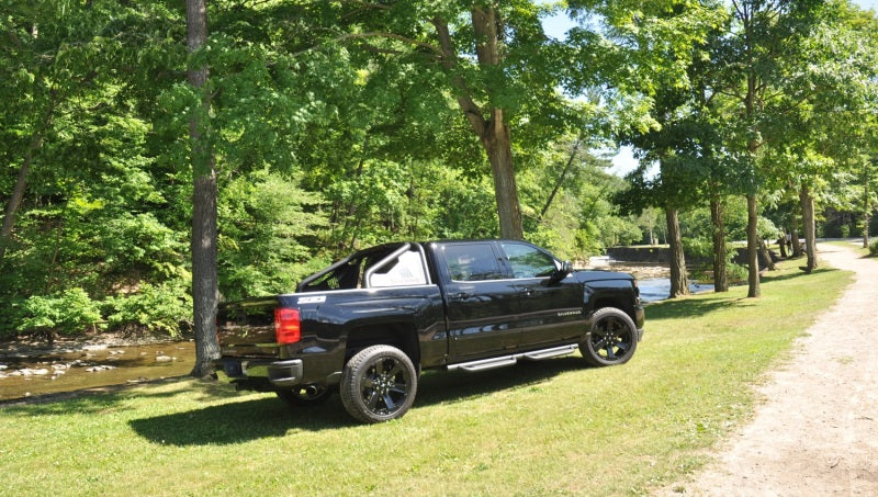 Corsa 14-16 Chevy Silverado Cred Cab/Standard Bed 1500 5.3L V8 Polished Sport Single Side Exhaust - DTX Performance