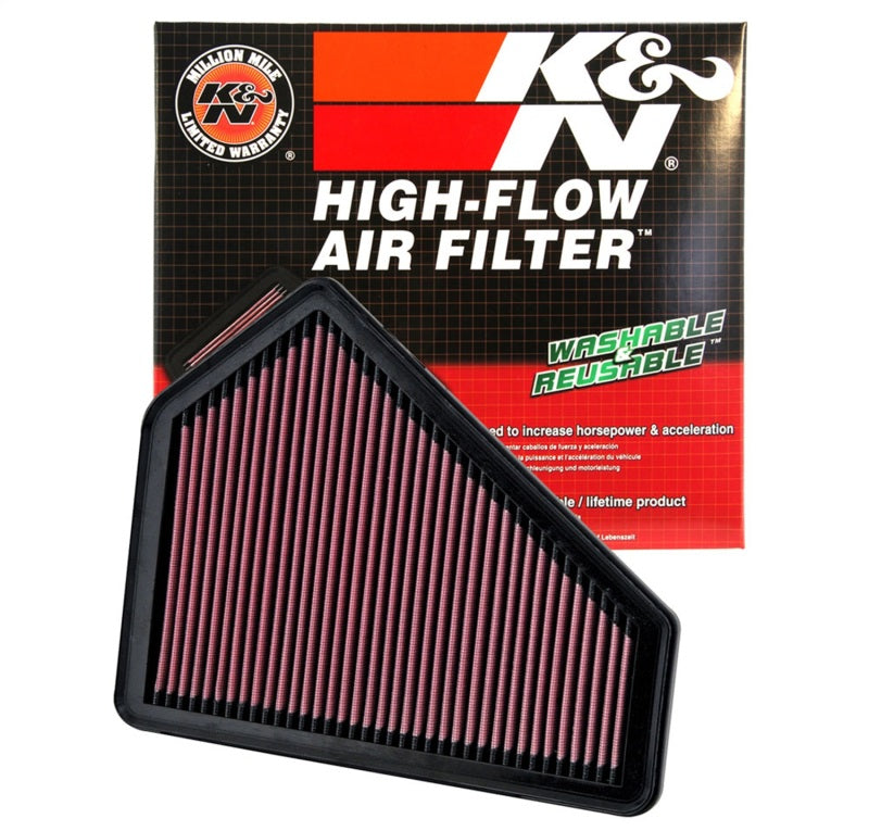 K&N Replacement Air Filter CADILLAC CTS/CTS-V 3.6L-V6; 2008 - DTX Performance