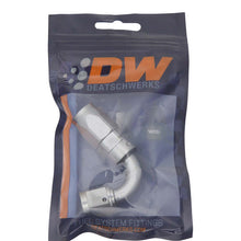 Load image into Gallery viewer, DeatschWerks 6AN Female Swivel 120-Degree Hose End CPE - Anodized DW Titanium - DTX Performance