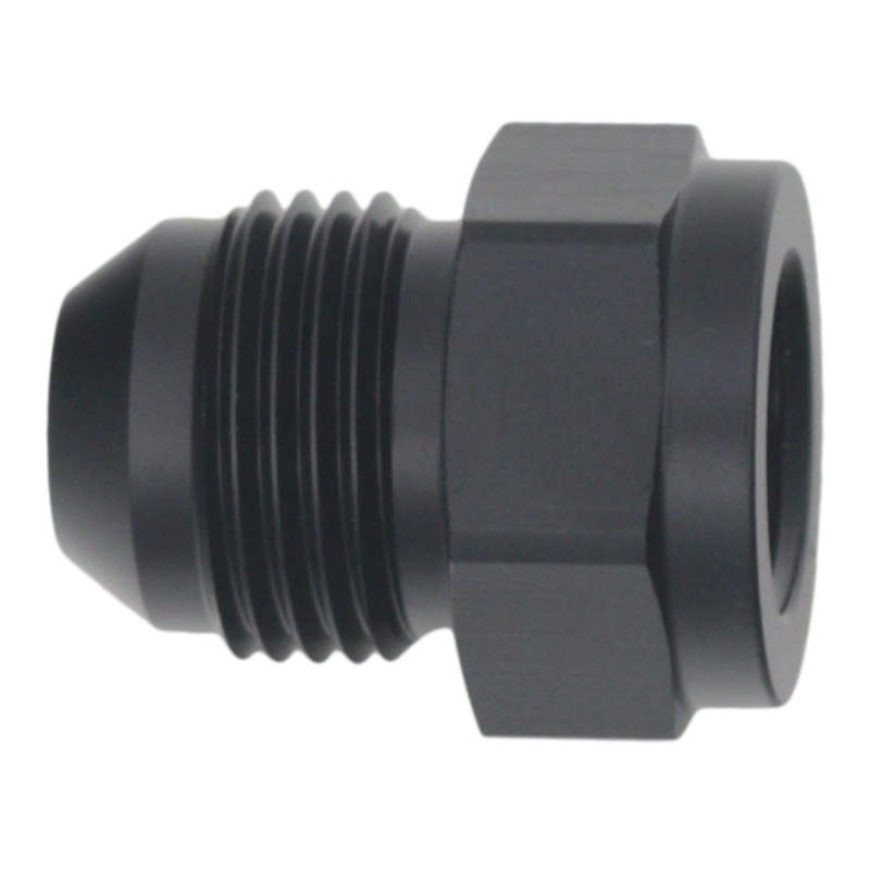 DeatschWerks 6AN Female Flare to 8AN Male Flare Expander - Anodized Matte Black - DTX Performance