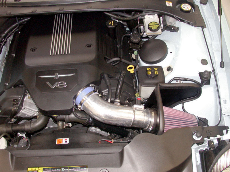 K&N Performance Intake Kit TYPHOON; FORD T-BIRD, 3.9L (CA), 03-04; POLISH - DTX Performance