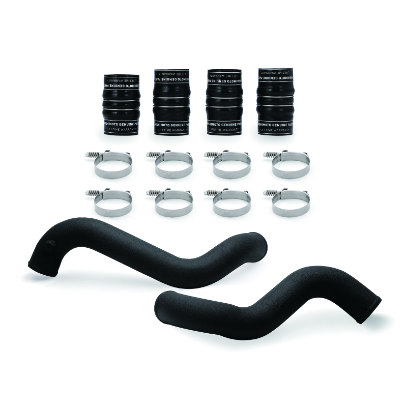 Mishimoto 2016 Nissan Titan XD Intercooler Polished Pipe and Boot Kit - DTX Performance