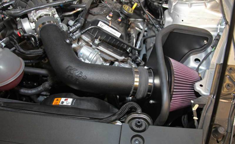 K&N 15-17 Ford Mustang 3.7L V6 F/I Performance Intake Kit - DTX Performance