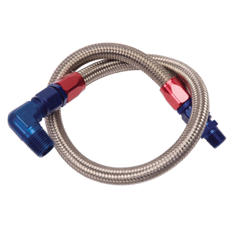 Edelbrock 27-Inch Fuel Line Kit - DTX Performance