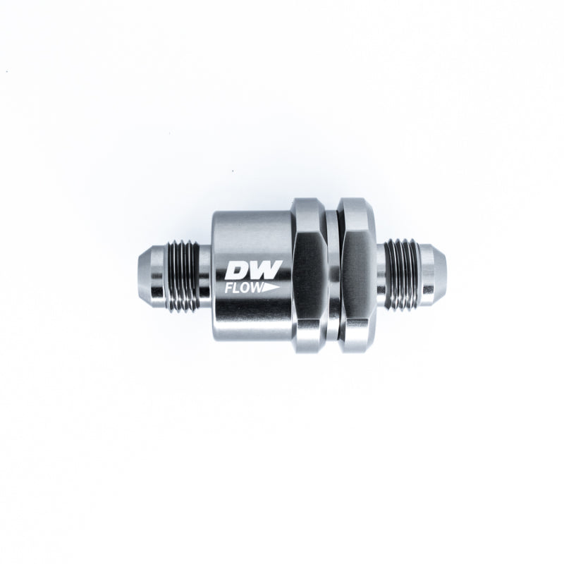 DeatschWerks 6AN Male Flare + 6AN Male Flare One Way Check Valve - DTX Performance