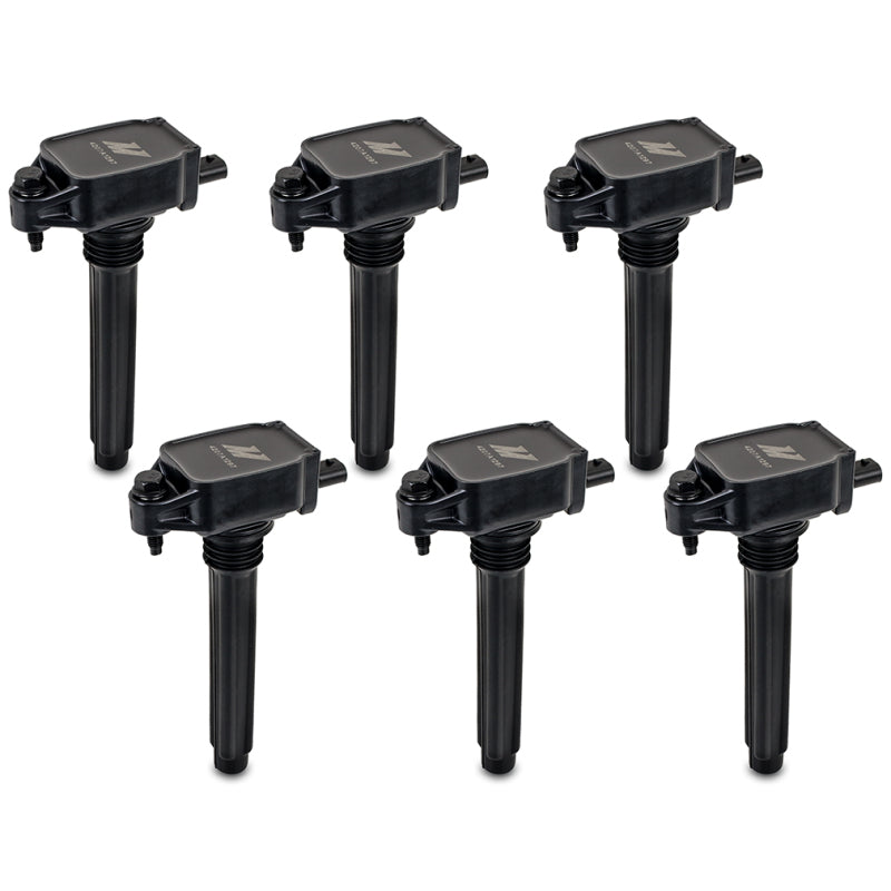 Mishimoto 12-18 Jeep Wrangler 3.6L Six Cylinder Ignition Coil Set - DTX Performance