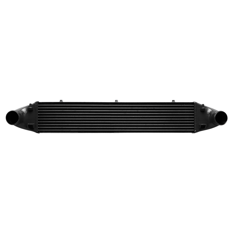 Mishimoto 2014-2016 Ford Fiesta ST 1.6L Front Mount Intercooler (Black) Kit w/ Pipes (Silver) - DTX Performance