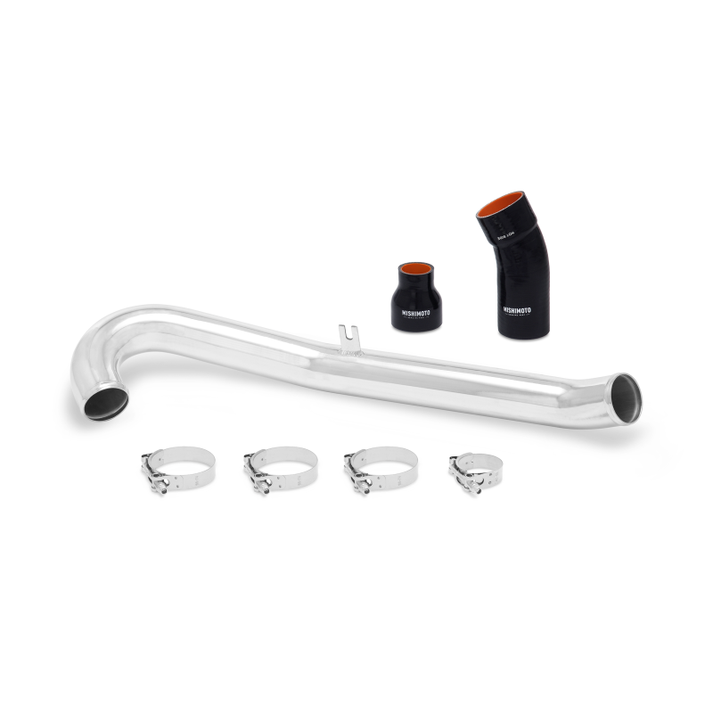 Mishimoto 2014+ Ford Fiesta ST Hot-Side Intercooler Pipe Kit - Polished - DTX Performance