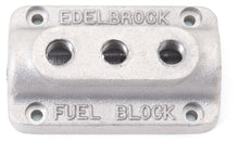 Load image into Gallery viewer, Edelbrock Fuel Block Triple As Cast - DTX Performance