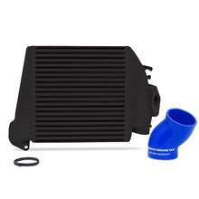 Load image into Gallery viewer, Mishimoto 08-14 Subaru WRX Top-Mount Intercooler Kit - Powder Coated Black &amp; Blue Hoses - DTX Performance