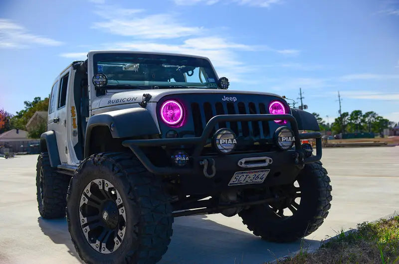 Oracle 07-16 Jeep Wrangler JK SMD HL - ColorSHIFT w/ BC1 Controller - DTX Performance