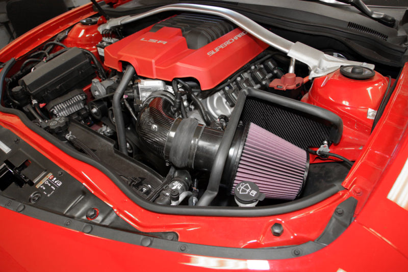 K&N FIPK Carbon Fiber 2014 Chevy Camaro ZL1 V8 6.2L Performance Intake Kit - DTX Performance