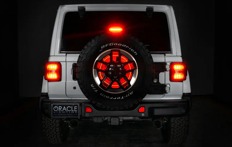 Oracle LED Illuminated Wheel Ring 3rd Brake Light - ColorSHIFT w/o Controller - DTX Performance