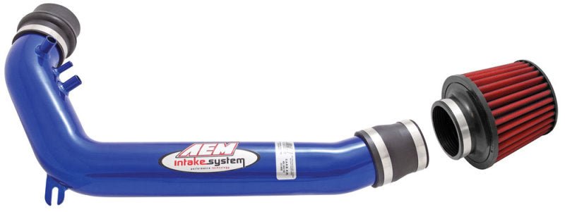 AEM 92-94 Nissan 240SX Blue Short Ram Intake - DTX Performance