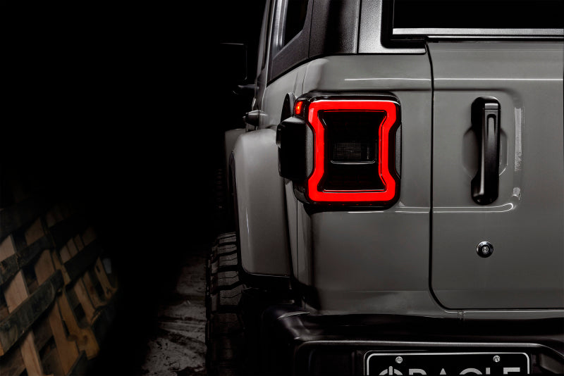 Oracle Jeep Wrangler JL Black Series LED Tail Lights - DTX Performance